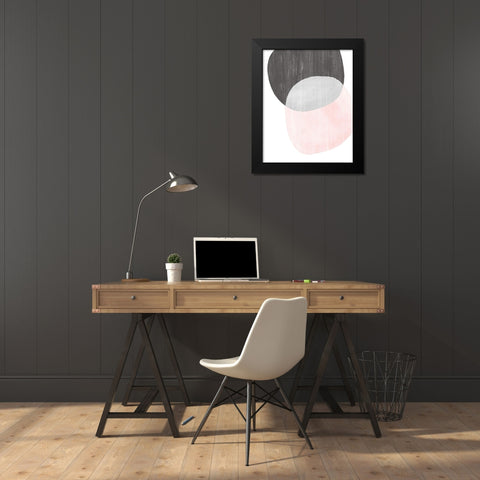 Shifting Spheres II Black Modern Wood Framed Art Print by Popp, Grace