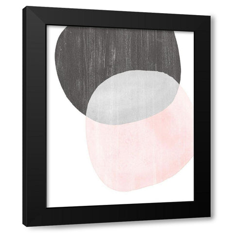 Shifting Spheres II Black Modern Wood Framed Art Print by Popp, Grace
