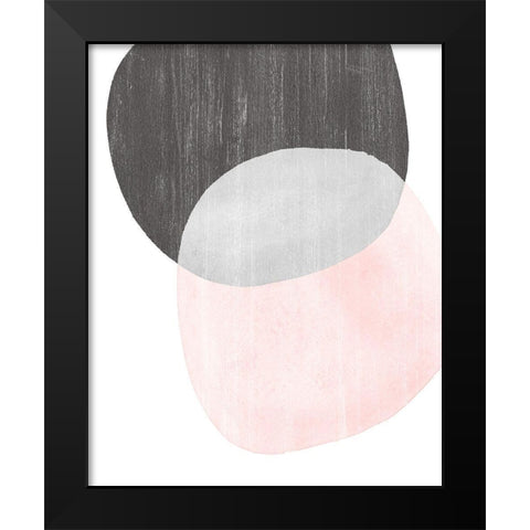 Shifting Spheres II Black Modern Wood Framed Art Print by Popp, Grace