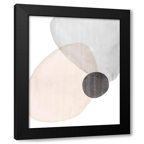Shifting Spheres IV Black Modern Wood Framed Art Print by Popp, Grace