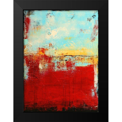 Red Alaskan Black Modern Wood Framed Art Print by Ashley, Erin