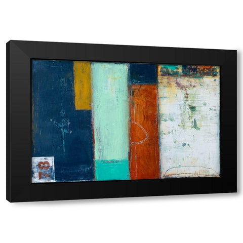 Booby Trap Black Modern Wood Framed Art Print with Double Matting by Ashley, Erin