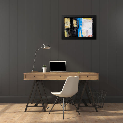 Union Square Black Modern Wood Framed Art Print by Ashley, Erin