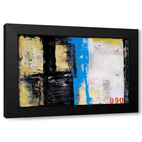 Union Square Black Modern Wood Framed Art Print with Double Matting by Ashley, Erin
