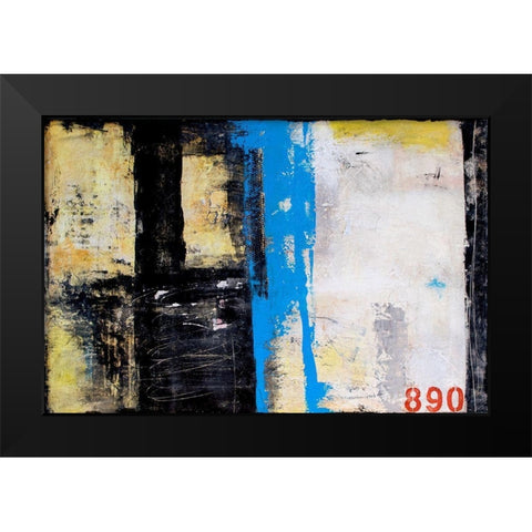 Union Square Black Modern Wood Framed Art Print by Ashley, Erin
