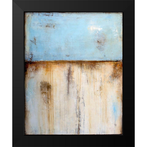 Noon Break Black Modern Wood Framed Art Print by Ashley, Erin