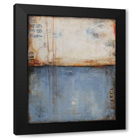 Promised Time Black Modern Wood Framed Art Print by Ashley, Erin