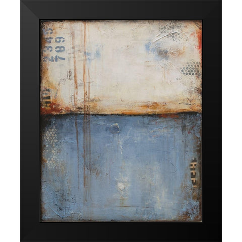 Promised Time Black Modern Wood Framed Art Print by Ashley, Erin