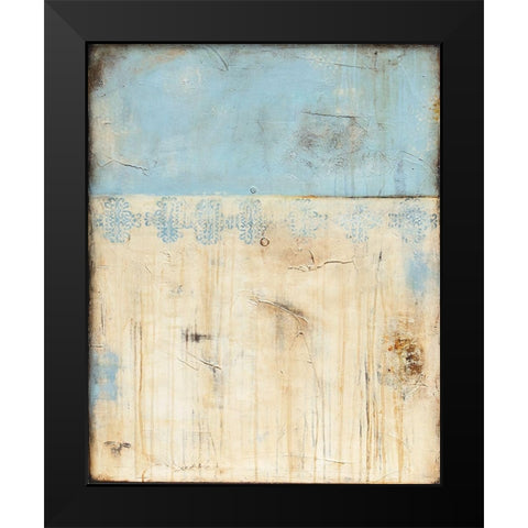 Shabby Cottage Black Modern Wood Framed Art Print by Ashley, Erin