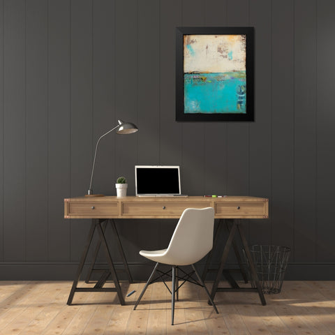 Urban Edge Black Modern Wood Framed Art Print by Ashley, Erin