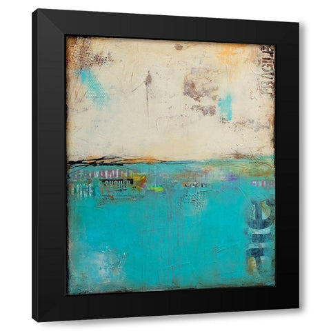 Urban Edge Black Modern Wood Framed Art Print by Ashley, Erin
