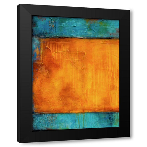 Journeys Mood I Black Modern Wood Framed Art Print by Ashley, Erin