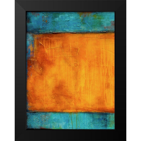Journeys Mood I Black Modern Wood Framed Art Print by Ashley, Erin