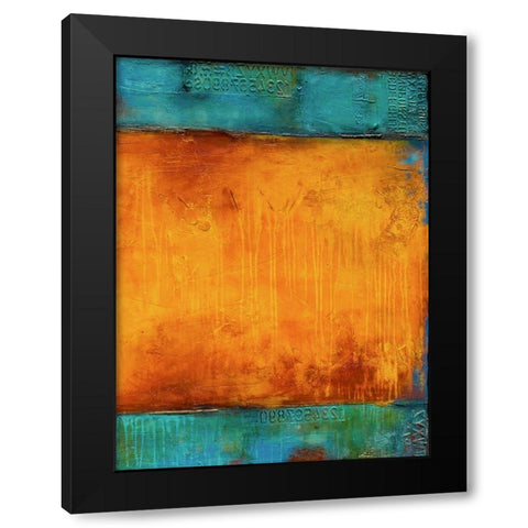 Journeys Mood II Black Modern Wood Framed Art Print by Ashley, Erin