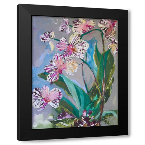 Maine Spring Flowers I Black Modern Wood Framed Art Print by Ferrell, Erin McGee