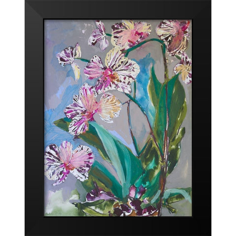 Maine Spring Flowers I Black Modern Wood Framed Art Print by Ferrell, Erin McGee