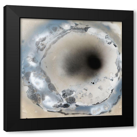 Texas River VI Black Modern Wood Framed Art Print with Double Matting by Ferrell, Erin McGee