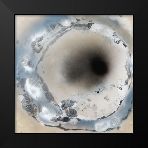 Texas River VI Black Modern Wood Framed Art Print by Ferrell, Erin McGee