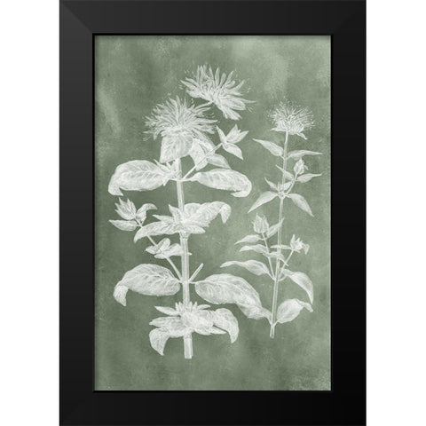 Sage Impressions III Black Modern Wood Framed Art Print by Vision Studio