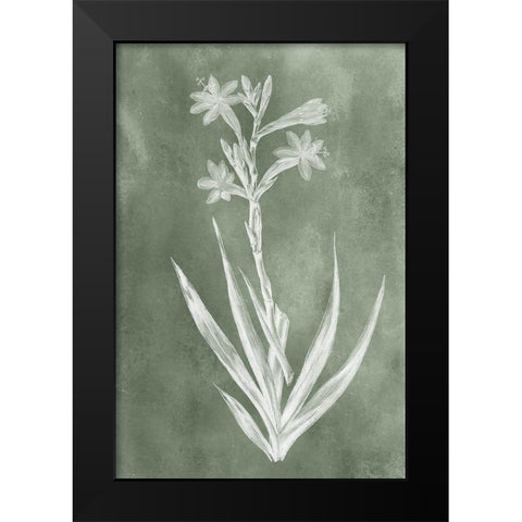 Sage Impressions V Black Modern Wood Framed Art Print by Vision Studio