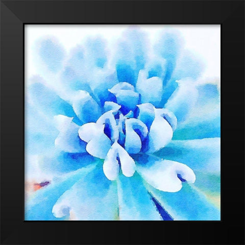 Succulente III Black Modern Wood Framed Art Print by Bolick, Vicki Gladle
