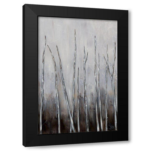 Bare Tree Tops I Black Modern Wood Framed Art Print by Reynolds, Jade