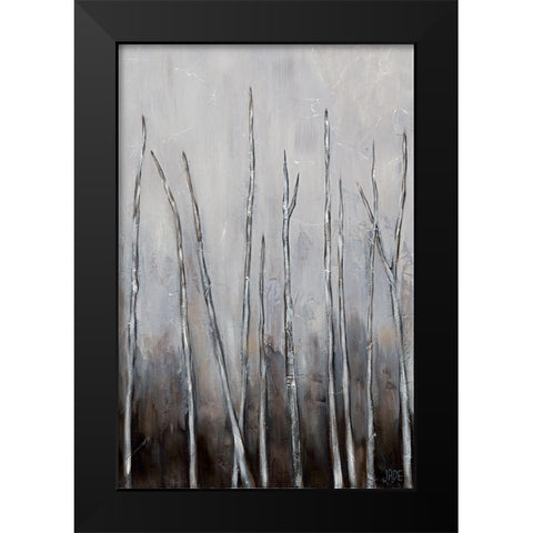 Bare Tree Tops I Black Modern Wood Framed Art Print by Reynolds, Jade