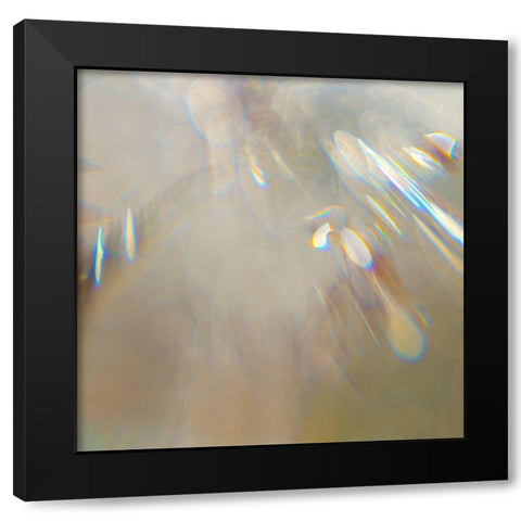 Angel Drops I Black Modern Wood Framed Art Print by Hunt, Gillian