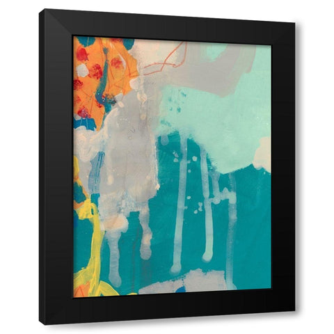 Escape Hatch I Black Modern Wood Framed Art Print by Vess, June Erica