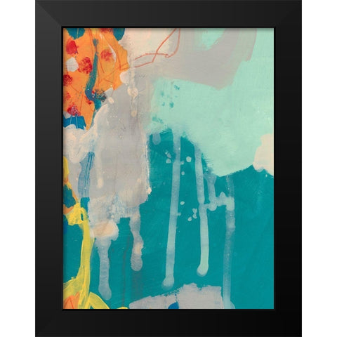 Escape Hatch I Black Modern Wood Framed Art Print by Vess, June Erica