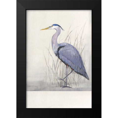 Non-Embellished Keeping Watch II Black Modern Wood Framed Art Print by OToole, Tim