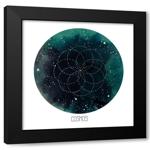 Celestial Orb III Black Modern Wood Framed Art Print by Popp, Grace