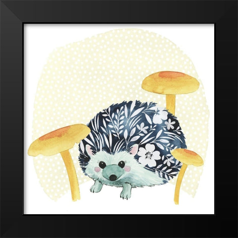 Flower Children I Black Modern Wood Framed Art Print by Popp, Grace