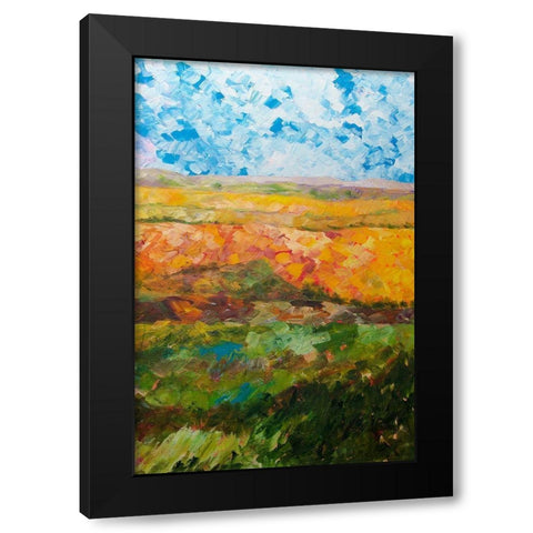 Canyon Ridge II Black Modern Wood Framed Art Print with Double Matting by Friedlander, Allen