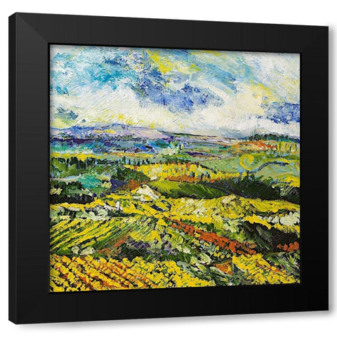 Its All New Black Modern Wood Framed Art Print with Double Matting by Friedlander, Allen