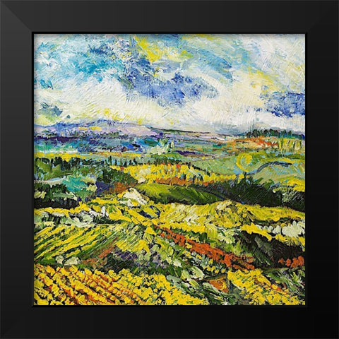 Its All New Black Modern Wood Framed Art Print by Friedlander, Allen