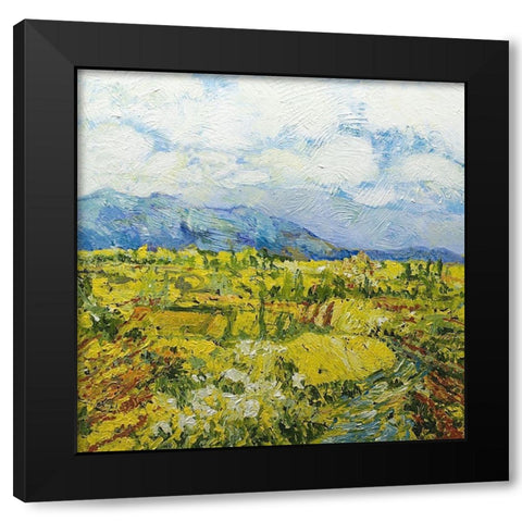 Going 120 Black Modern Wood Framed Art Print by Friedlander, Allen