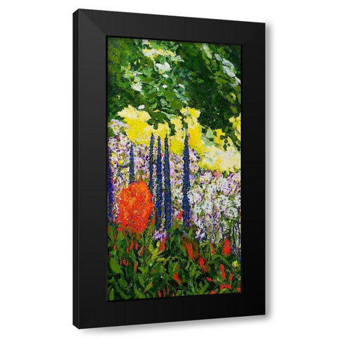 Under the Branch I Black Modern Wood Framed Art Print with Double Matting by Friedlander, Allen