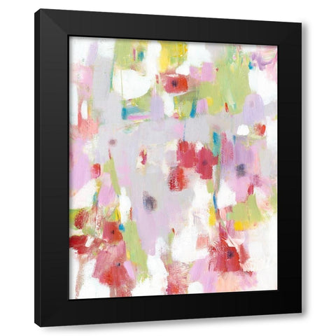 Accent Color I Black Modern Wood Framed Art Print by OToole, Tim