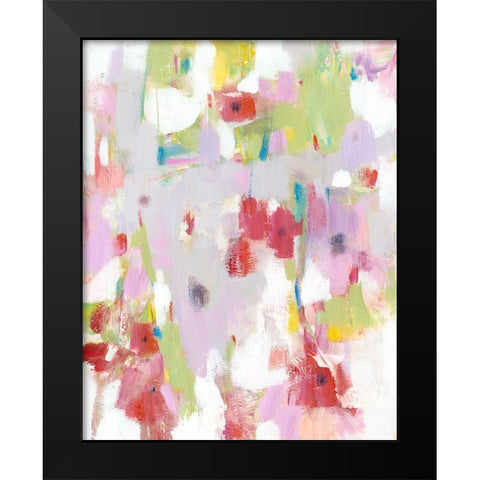 Accent Color I Black Modern Wood Framed Art Print by OToole, Tim