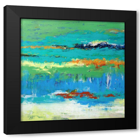 Moreover Black Modern Wood Framed Art Print with Double Matting by Bothne, Janet