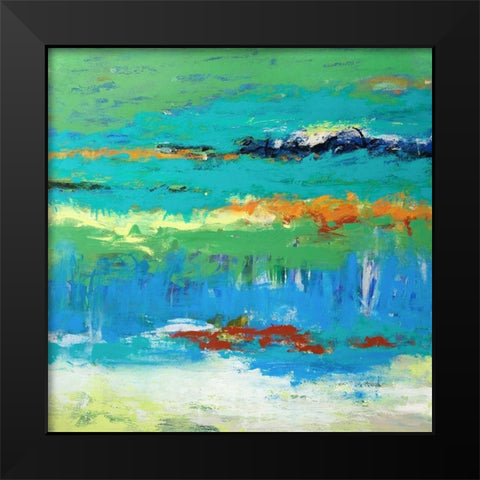 Moreover Black Modern Wood Framed Art Print by Bothne, Janet