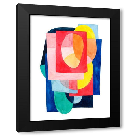 Launder II Black Modern Wood Framed Art Print with Double Matting by Popp, Grace