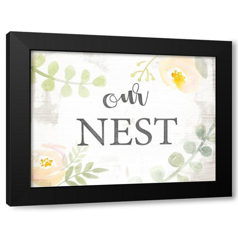 Farmhouse Sayings V Black Modern Wood Framed Art Print by Borges, Victoria