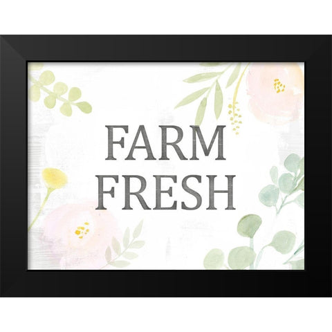 Farmhouse Sayings VI Black Modern Wood Framed Art Print by Borges, Victoria