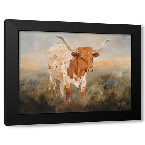As Time Goes By I Black Modern Wood Framed Art Print by Winkler, Kathy