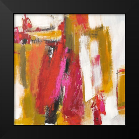 Sum of its Parts II Black Modern Wood Framed Art Print by Bothne, Janet