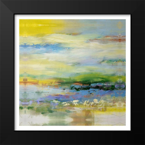 Call of the Calm Black Modern Wood Framed Art Print by Bothne, Janet