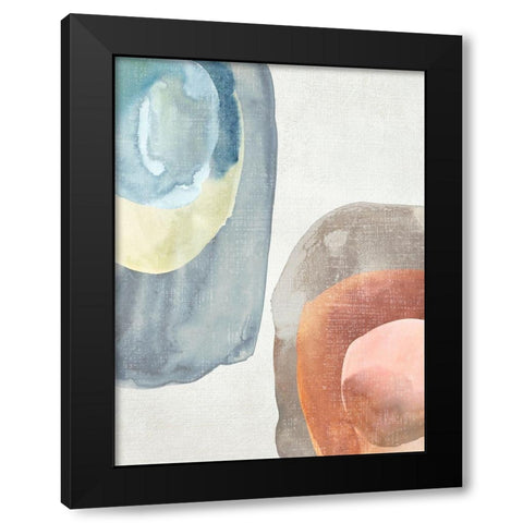 Light Conversation I Black Modern Wood Framed Art Print by Zarris, Chariklia