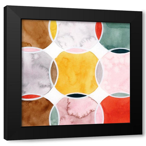 Sensical I Black Modern Wood Framed Art Print with Double Matting by Popp, Grace